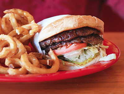 Burger and Fries