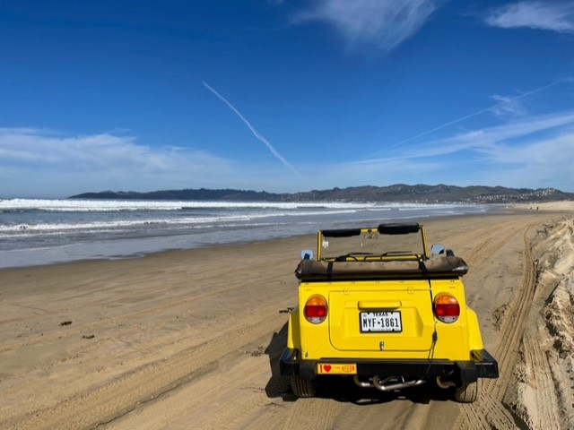 car on Beach